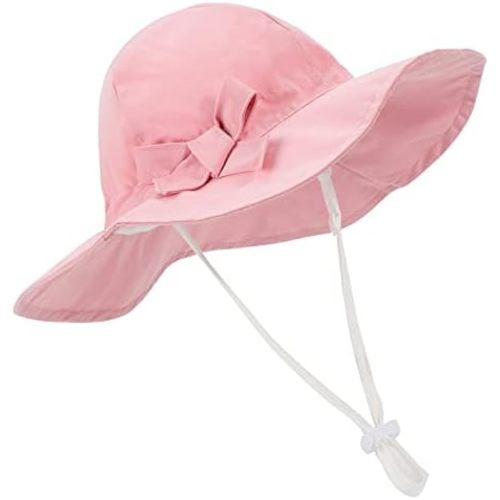 Durio UPF 50+ Sun Protection Wide Brim Baby Girl Sun Hat Cute Summer Beach Baby Sun Hat Baby Girl Hats