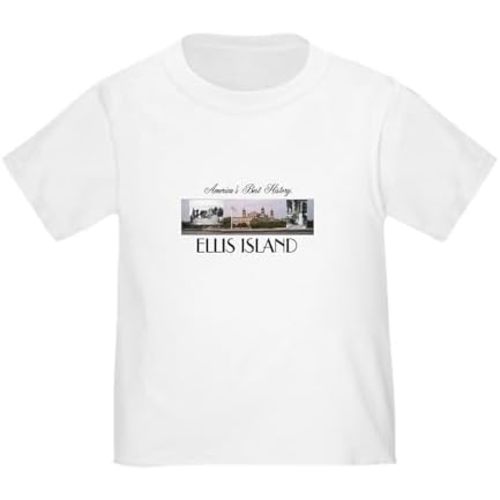 CafePress ABH Ellis Island Toddler T Shirt Cute Toddler Graphic Tee, 100% Cotton
