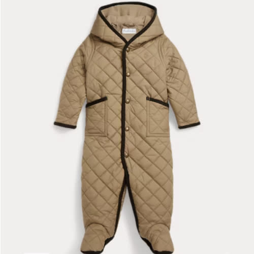 Baby Boy's Water-Repellent Hooded Barn Bunting | Ralph Lauren