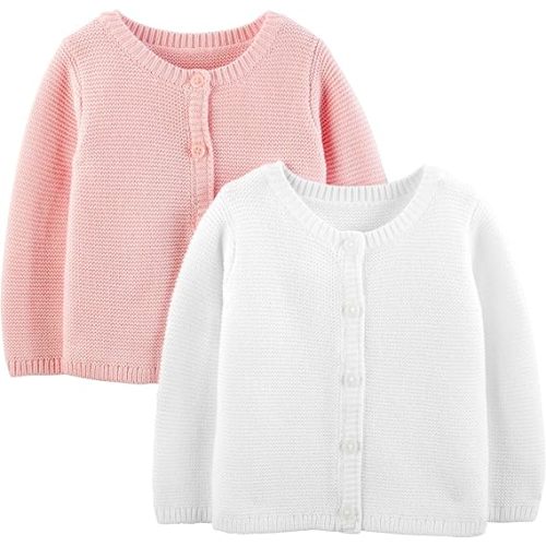 Simple Joys by Carter's Baby 2-Pack Neutral Knit Cardigan Sweaters