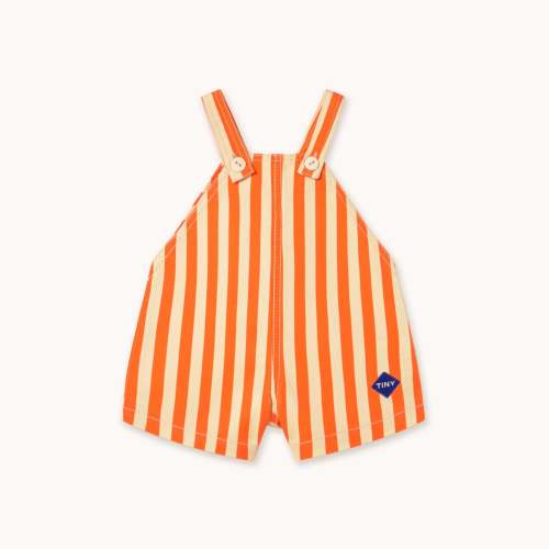 Striped Short Dungaree