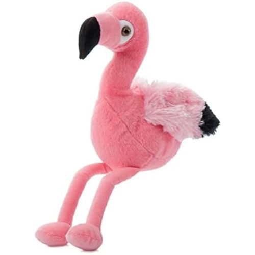 The Petting Zoo Flamingo Stuffed Animal, Gifts for Kids, Wild Onez Zoo Animals, Flamingo Plush Toy 9 inches
