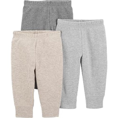 Simple Joys by Carter's Unisex Baby 3 Pack Thermal Pants