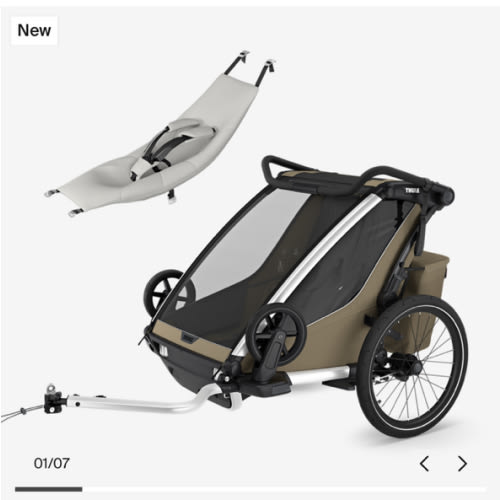 Thule Chariot Cross 2 double infant bundle | Thule | United States