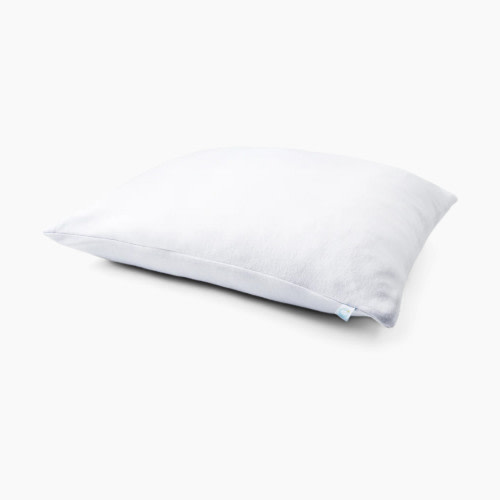 Dreamland Baby Co. Dream Toddler Pillow with Bamboo Pillowcase - White