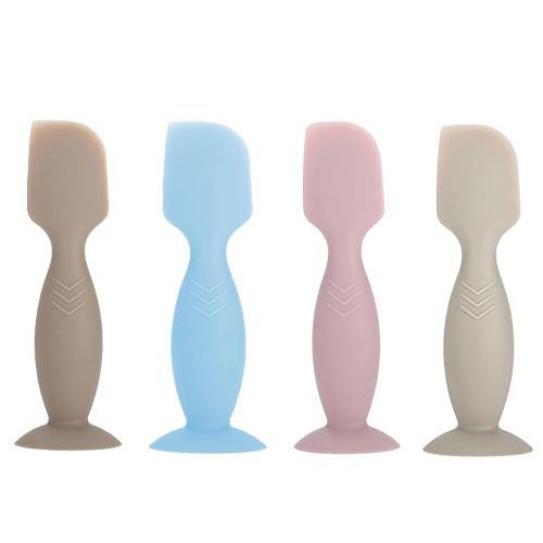 4 Pack Mini Baby Diaper Cream Spatula Applicator, Soft Silicone Baby Butt Paste Spatula Diaper Cream Brush with Suction Cup Base (Brown, Blue, Pink, Gray) : Amazon.com.au: Baby