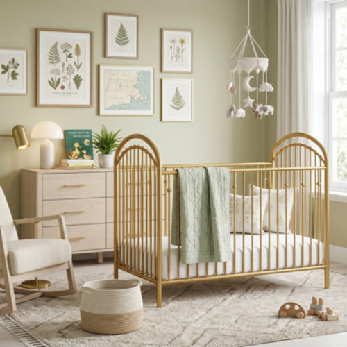 Harriet Bee Ares Crib & Reviews | Wayfair