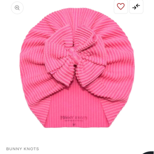 Sophia | Pop Pink | Chunky Rib Headwrap