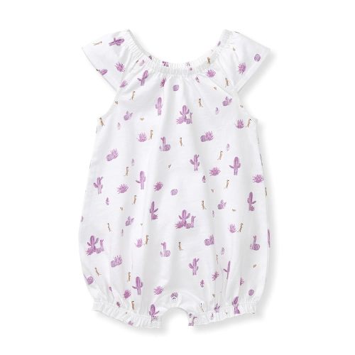 Burt's Bees Baby baby-girls Bubble Romper, 100% Organic Cotton One-piece Bubble Shortall and Layette Set Girl Outfit