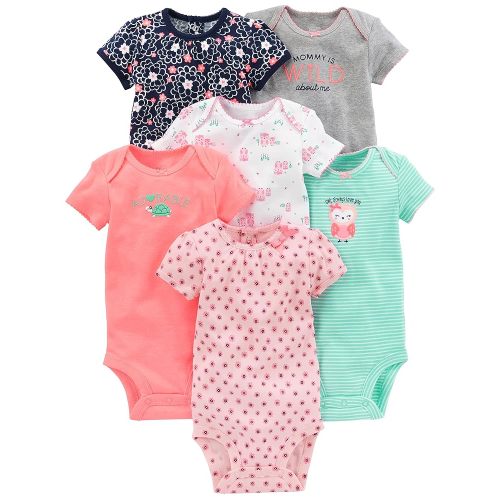 Simple Joys by Carter's Baby Girls' 6-Pack Sleeveless Bodysuit