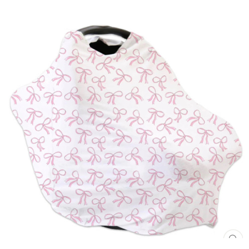 Blushing Bows Multi-Use Stretchy Car Seat & Nursing Cover