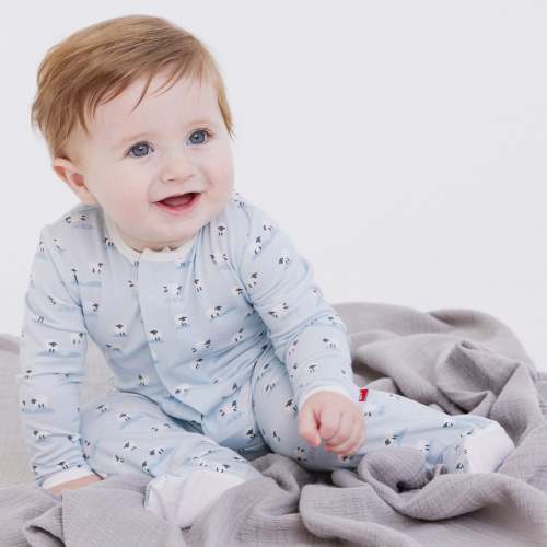 blue baa baa baby modal magnetic parent favorite footie