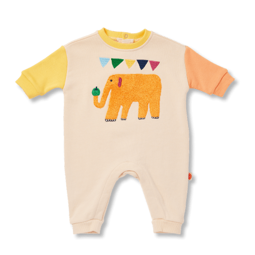 Winter Fun Jumpsuit Biscuit