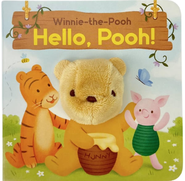 Winnie-the-Pooh: Hello, Pooh! Finger Puppet Board Book for Babies and Toddlers