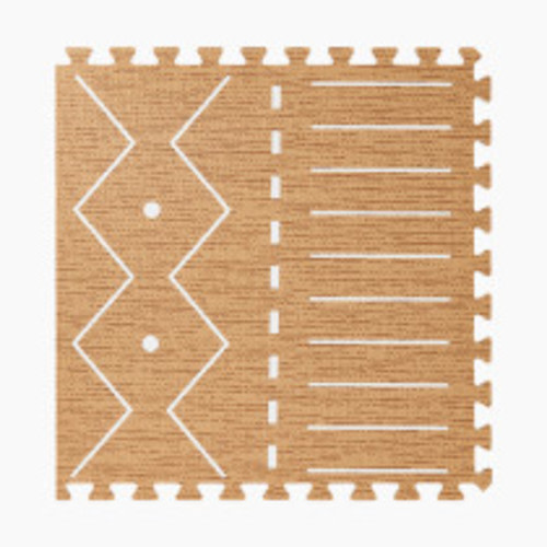 Toddlekind Haven Foam Play Mat | Berber Collection - Camel, 4X6