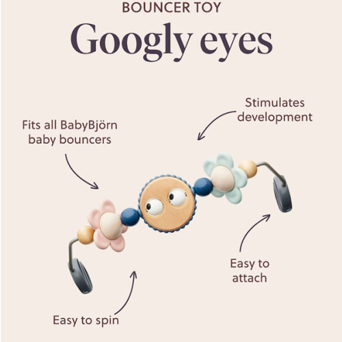 BabyBjörn Toy for Bouncer – Googly eyes