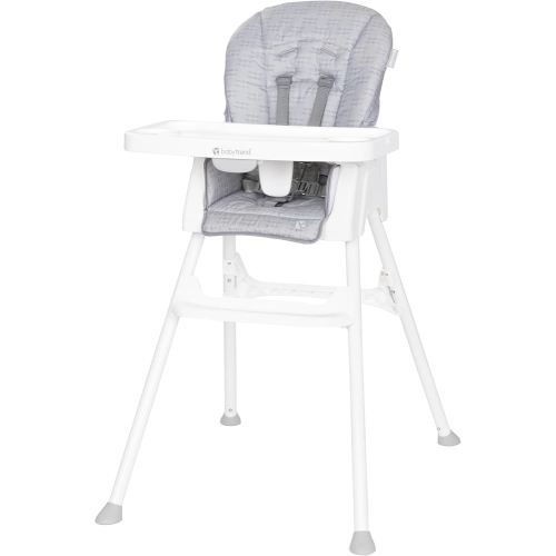 Baby Trend Adapt 4-in-1 High Chair to Toddler Chair, Crosshatch Grey