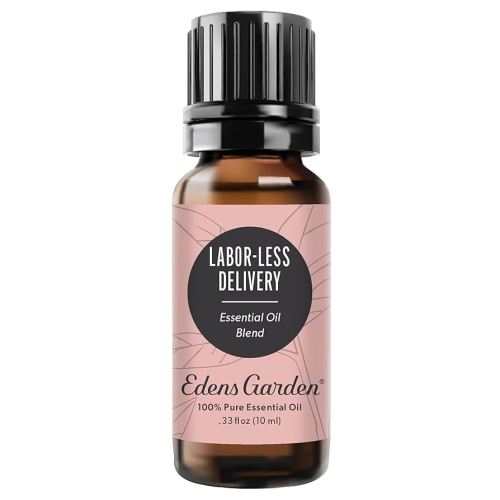 Edens Garden Labor-Less Delivery Essential Oil Blend- 100% Pure Premium Grade, Undiluted, Natural, Therapeutic, Aromatherapy, The Best for Diffusing, Skin, Face, Humidfiers 10 ml (.33 fl oz)