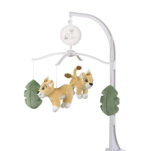 Disney Lion King Leader of The Pack Plush Simba Musical Mobile, Yellow, Sage