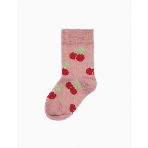Cherry Socks in Rouge