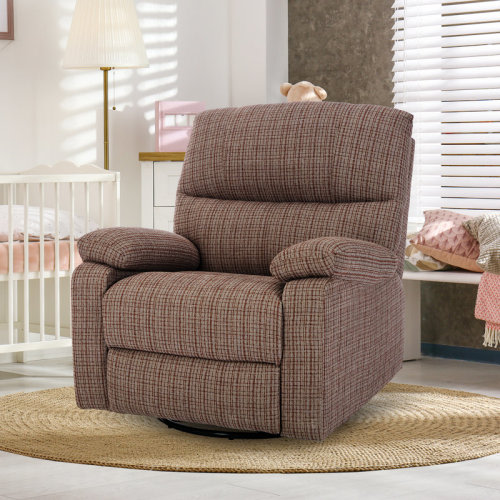 Latitude Run® Fraher Power Recliner Chair Swivel Glider, Nursery Glider Recliner, Chenille Rocking Recliner Chair For Living Room & Reviews | Wayfair
