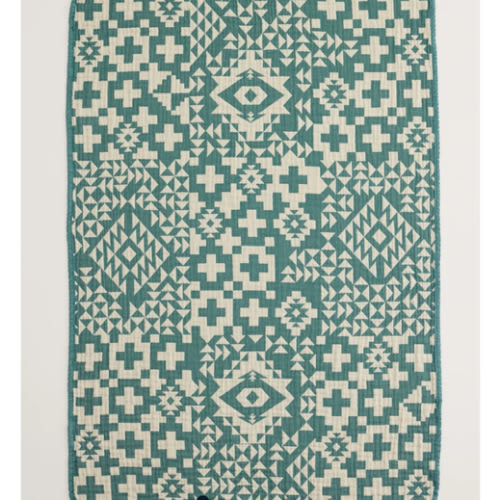 BLUE RIDGE ORGANIC COTTON BABY BLANKET