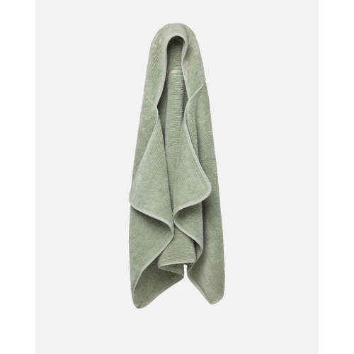 The Ribbed Hooded Towel  / Sage
