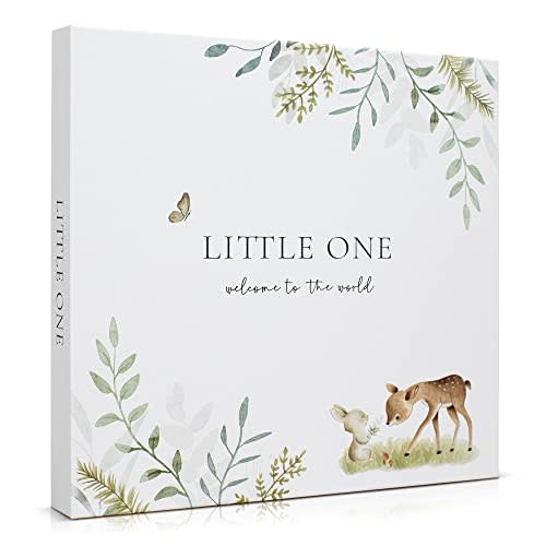 Keepsake Baby Memory Book for Boys & Girls – Timeless First 5 Year Baby Book Photo Album – Gender Neutral Baby Book And Journal - A Milestone Book to Record Every Event from Birth to Age 5