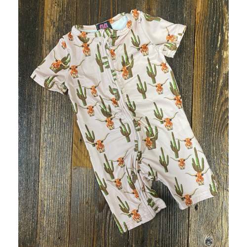 Longhorn + Cactus Romper