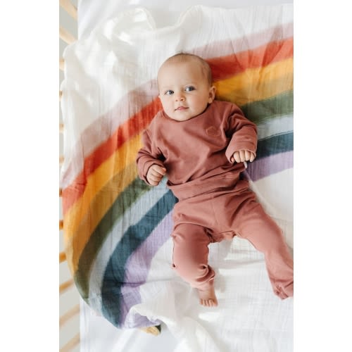 Rainbow Connection Swaddle