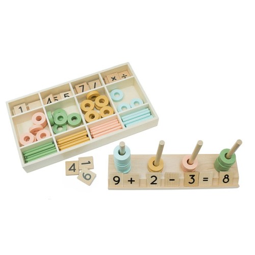 Wooden Math Game