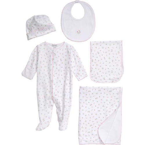 Kissy Kissy - newborn take home outfit Garden Roses 5-Piece Set | Nordstrom