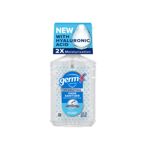 Germ-X Hydrating Hand Sanitizer Infused with Hyaluronic Acid, 8oz