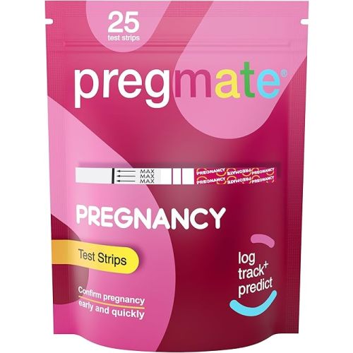 Pregmate 25 Pregnancy Test Strips (25 Count)
