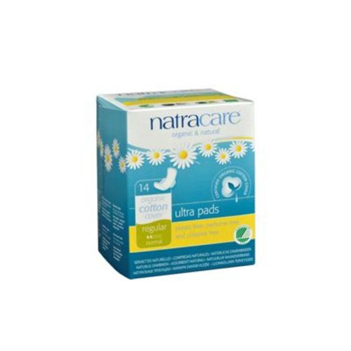 Natracare Organic Cotton Ultra Pads Regular/normal - 14 Ct