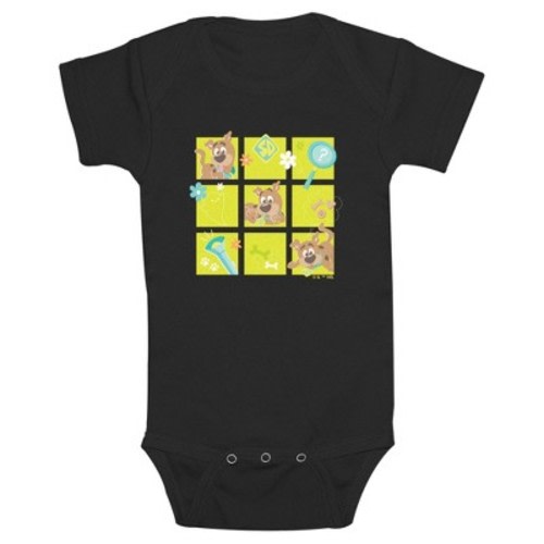 Infant's Scooby Doo Baby Clues Bodysuit - Black - 6 Months
