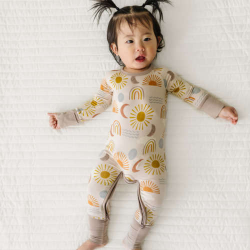 Little Sleepies Desert Sunrise Crescent Zippy