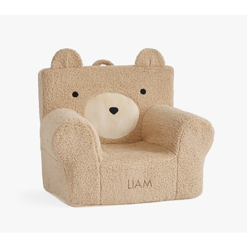St. Jude Anywhere Chair®, Oatmeal Sherpa Bear | Pottery Barn Kids