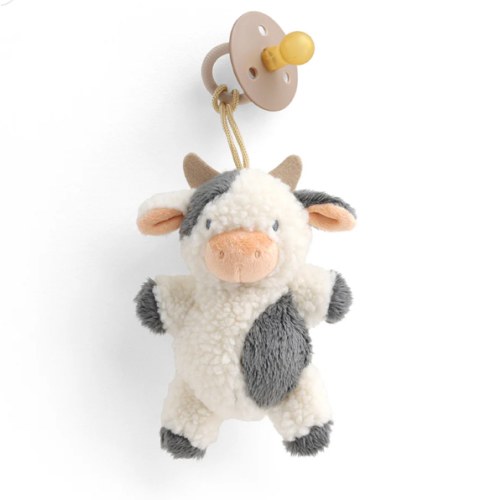 Natural Rubber Pacifier Lovey - Buy Now at Itzy Ritzy® | #RubberPacifier