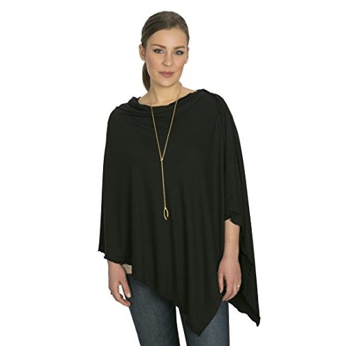 Bamboobies Women’s Nursing Cover, Maternity Clothing for Breastfeeding, Black, One Size Fits All