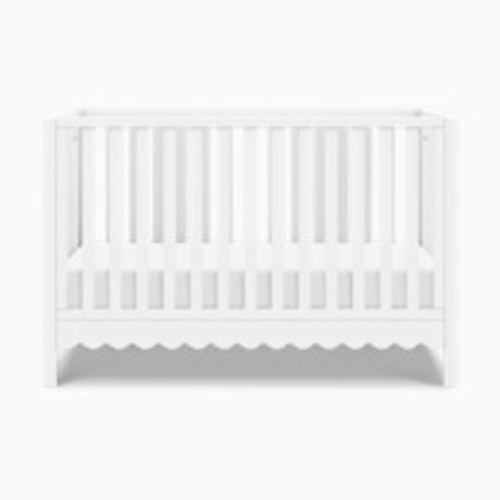 daVinci Sammy Scallop 4-in-1 Convertible Crib - White