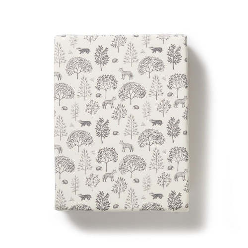 Woodland Organic Bassinet Sheet