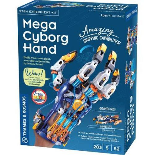 Thames & Kosmos Mega Cyborg Hand STEM Experiment Kit: Science Project For Grades 3-8