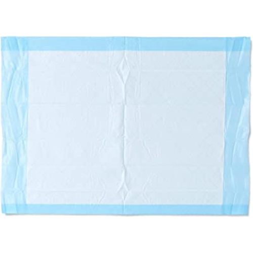 Medline Ultra Lightweight Tissue and Plastic 17” x 24” Disposable Underpad, Great for Changing Table and Surfaces, 100 Count