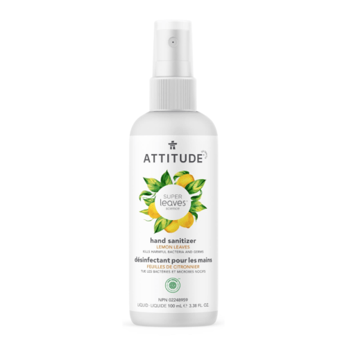 ATTITUDE Super Leaves Hand Sanitizer Lemon Leaves
