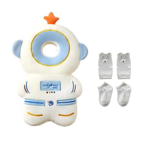 Baby Toddler Head Protector, Baby Head Protection Backpack, Adjustable, Lightweight and Breathable, Astronaut
