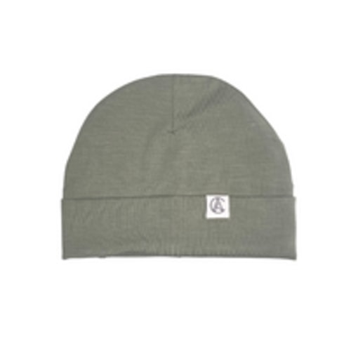 Satin Lined Jersey Beanie-Thyme – Aarin & Co.