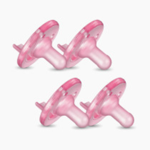 Philips Avent Soothie, 3-18 Months (4 Pack) - Pink