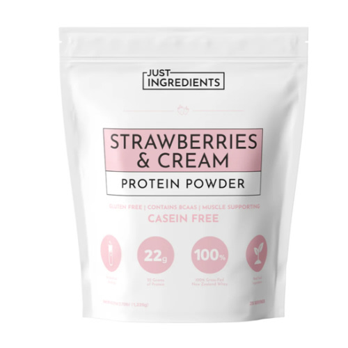 Strawberries & Cream Protein Powder – Just Ingredients