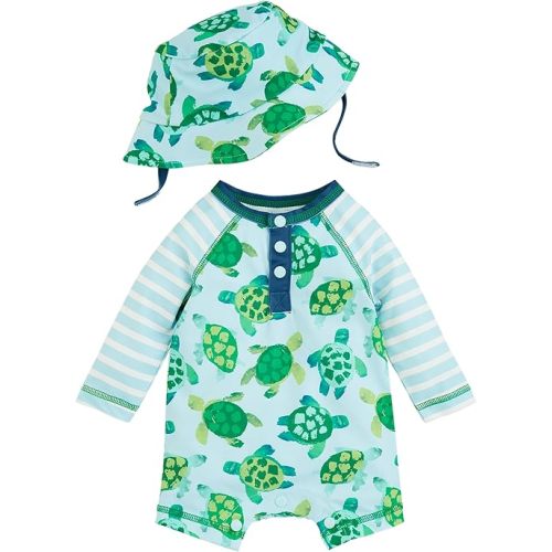 Mud Pie Boys Turtle Swim One Piece